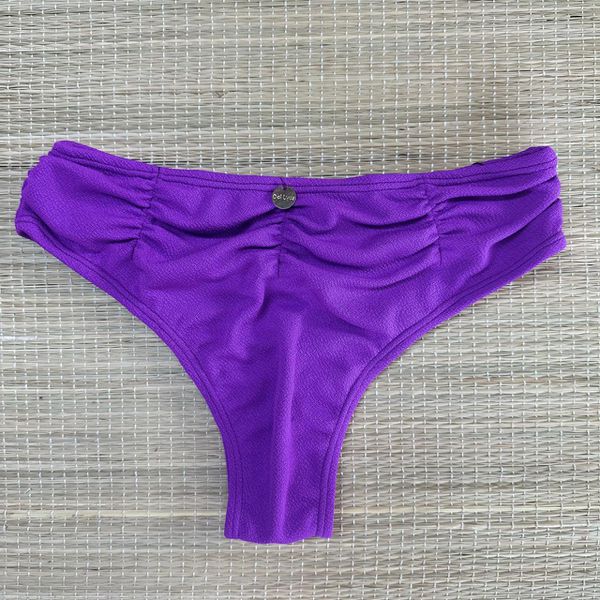 Hot Pants Drapeada Fúcsia Textura