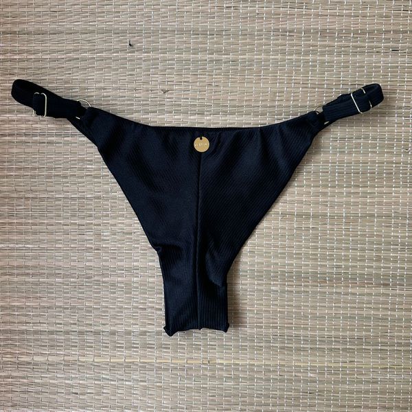 Tanga Fio em Dobra Com Regulagem Onyx