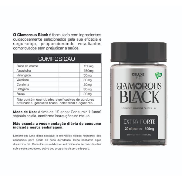 Glamorous Black Antigo