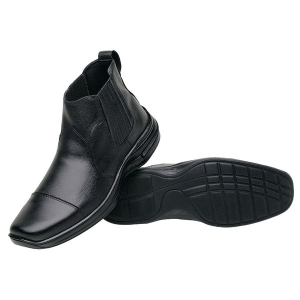 Bota Social Masculina Em Couro Leg timo Preto Deogado Store