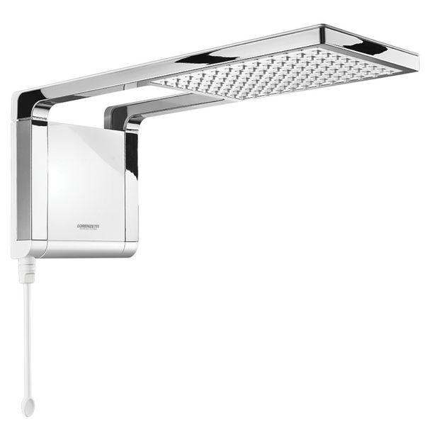 CHUVEIRO ACQUA DUO BRANCO E CROMADO 220V 7800W