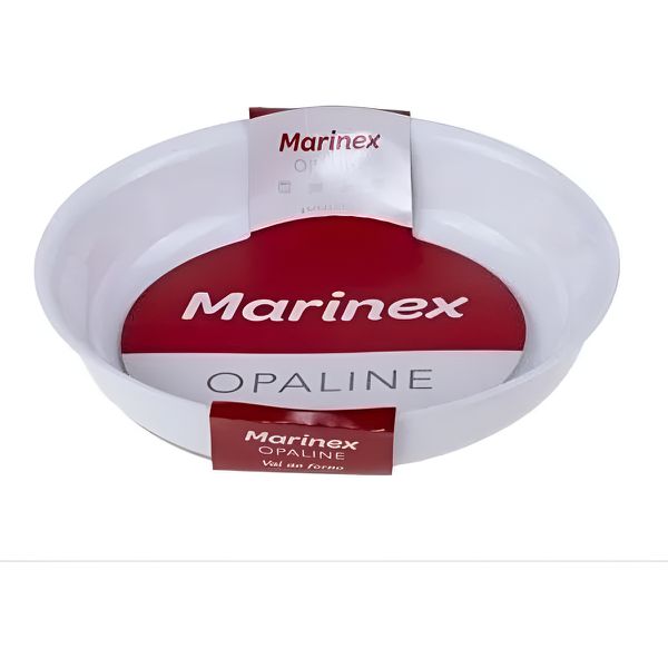 ASSADEIRA OPALINE REDONDA 2 LITROS