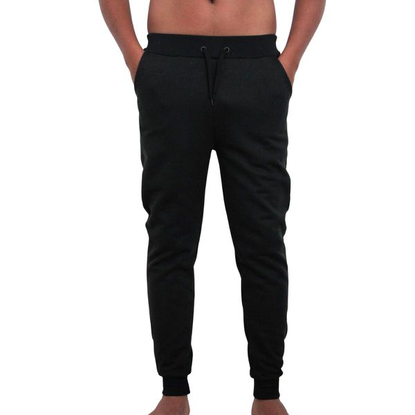 Calça preta moletom masculina clearance
