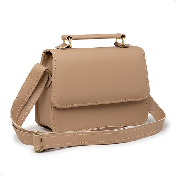 Bolsa de Mão Feminina Nude
