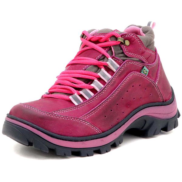 Bota adventure shop feminina couro