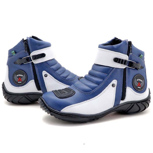 Botas motociclista cano curto discount