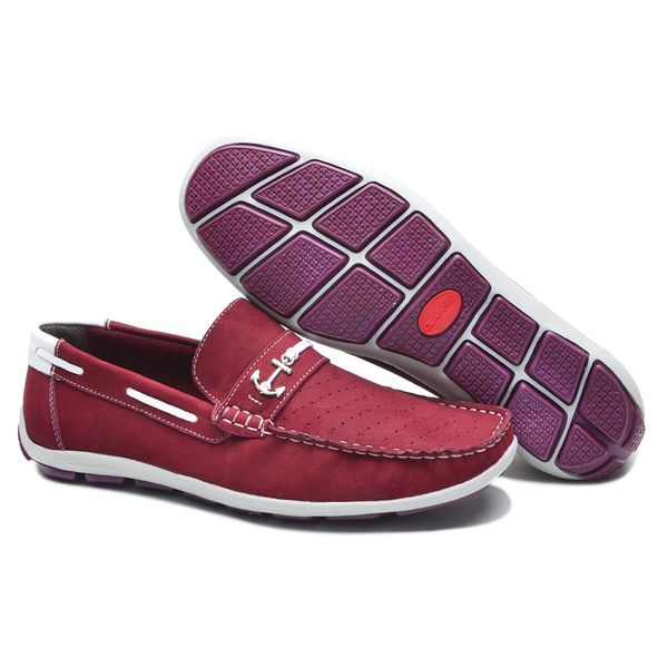 Mocassim masculino vinho on sale