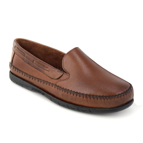 Sapatilha Masculina Couro Legítimo Conhaque