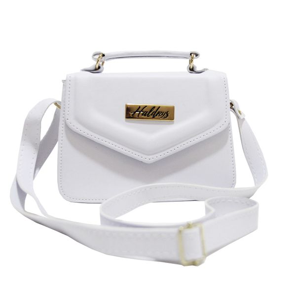 Bolsa Feminina Haldrys Pequena Branco