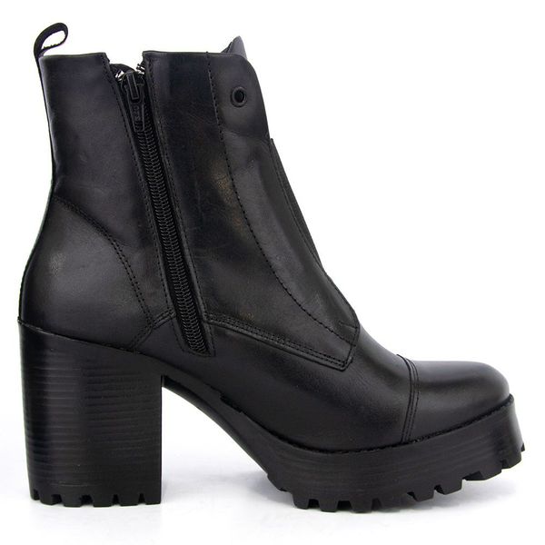 Bota Coturno Tratorado Feminino Preto