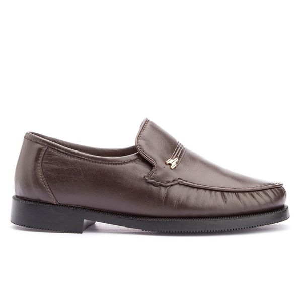 Mocassim Masculino Conforto Couro Legitimo Café