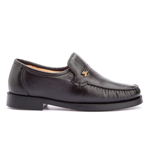 Mocassim Masculino Conforto Couro Legitimo Preto
