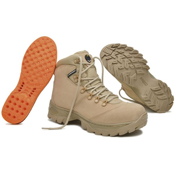 Bota T tica Adventure Cano Alto Everest Anti Perfuro Areia KRN