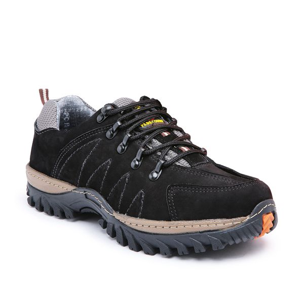 Tênis Adventure Masculino Couro Legítimo Preto
