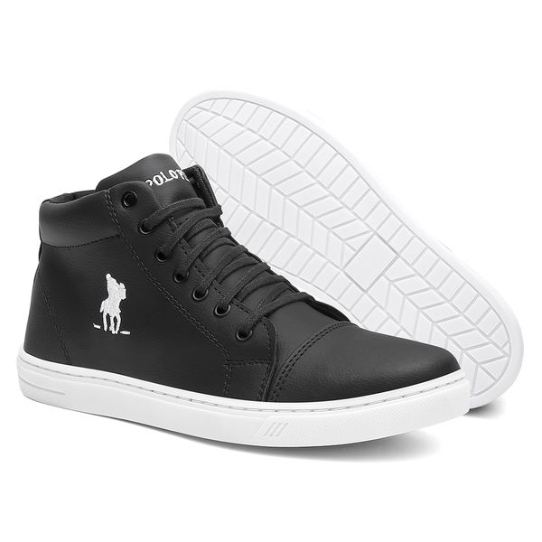 Sapatenis de cano alto masculino on sale