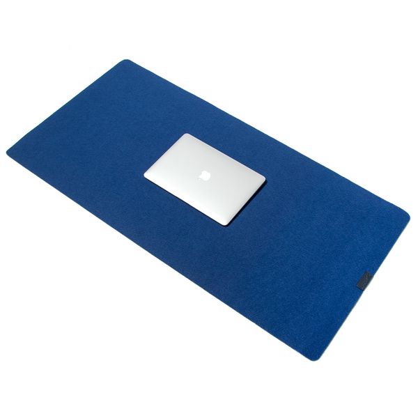 Desk Pad ULTRA 120x60cm em Feltro Azul