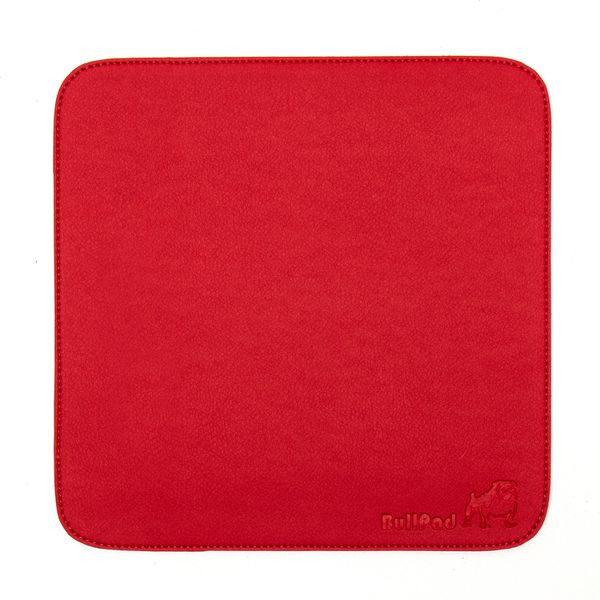 Mousepad Bullpad Slim 20x20cm Vermelho