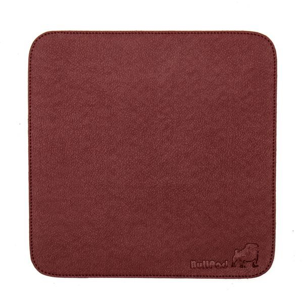 Mousepad Bullpad Slim 20x20cm Bordo