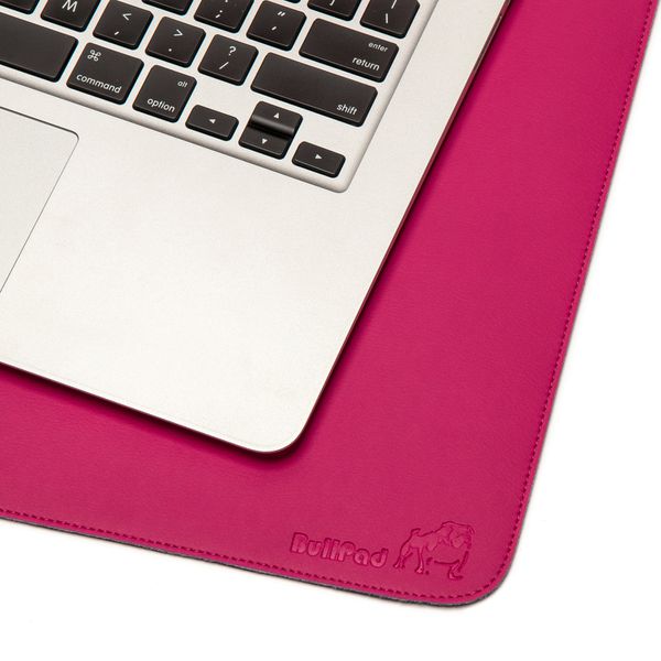 Desk Pad ULTRA 120x60cm Pink em couro sintético