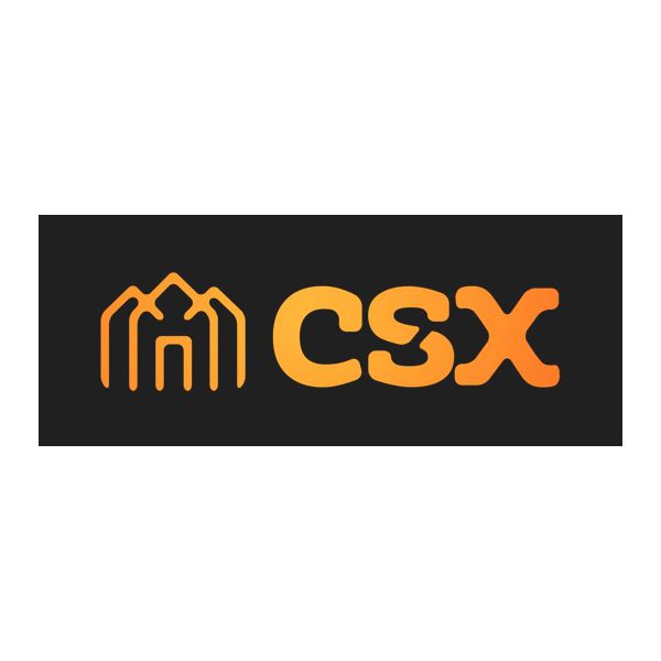 Mousepad 70x40cm Preto com Logo CSX