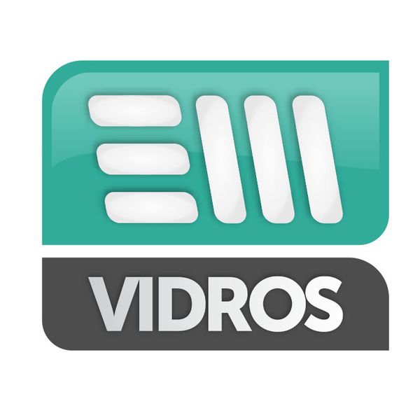 100 unidades Mousepad 20x20cm Preto com logo EM VIDROS