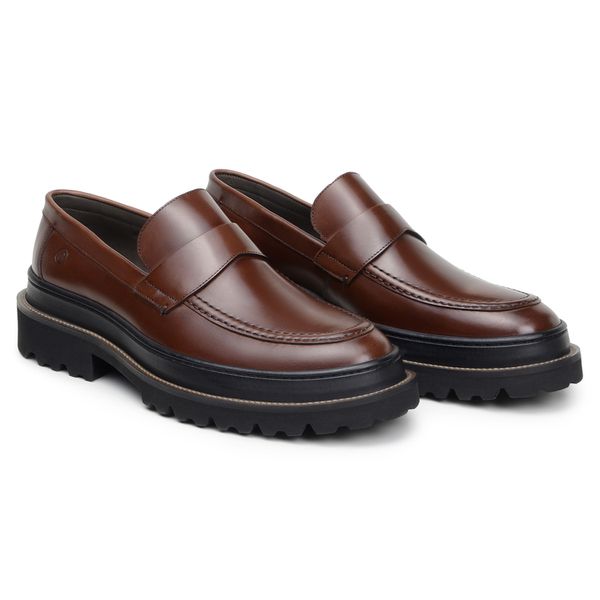 Sapato Casual Loafer Tenório Conhaque