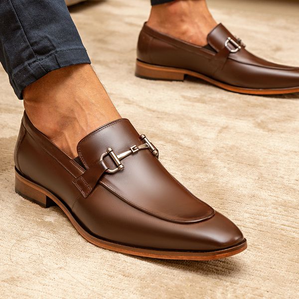Sapato Social Loafer Marchiori Mouro DGalloni