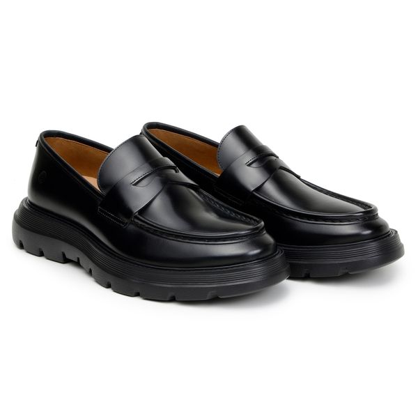 Sapato Casual Loafer Massimo All Black - DGalloni