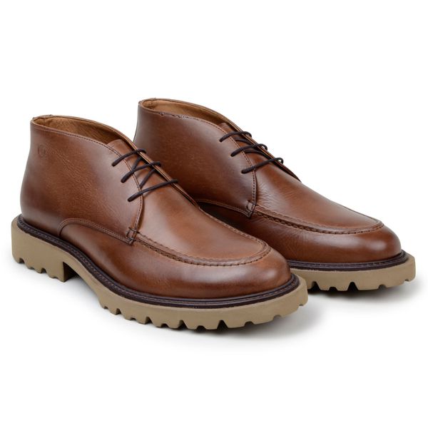 Bota Ankle Boot Bertoli Whisky - DGalloni