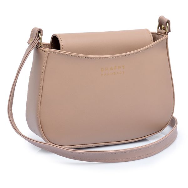 Bolsa Feminina Pequena Tiracolo Nude Dhaffy 