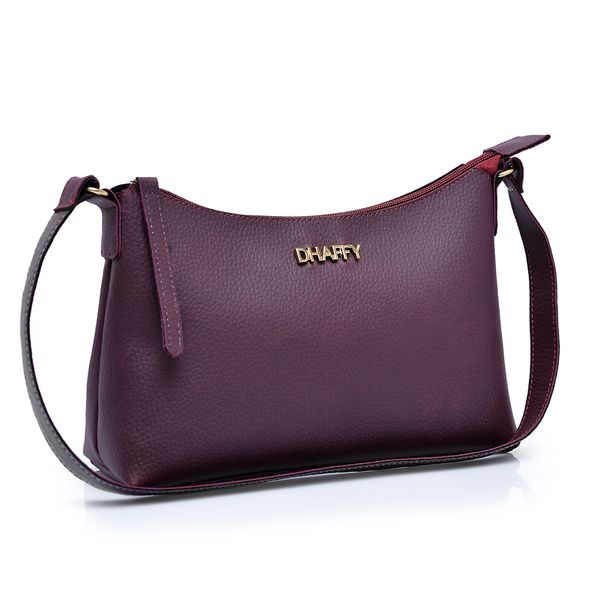 Bolsa Baguete Feminina Bordo