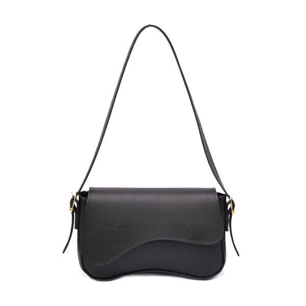 Bolsa Feminina de Ombro Baguete com Fechamento Magnético