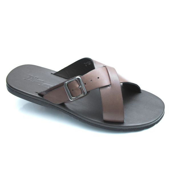 Chinelo Couro Romana Legítimo e Linha Sport 