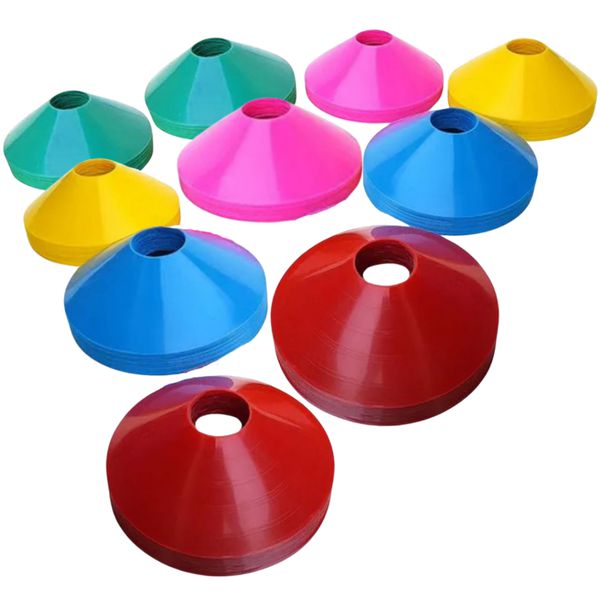 Kit 10 Chapéu Chinês Colorido Disco Treino Funcional Cone Tartaruga Colorido Half Academia Treinamento Agilidade