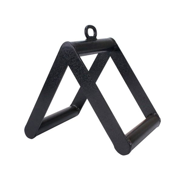 Puxador Triangulo para Cross Over Musculação Academia Remada Cavalinho Barra Fitness Funcional Cross Over