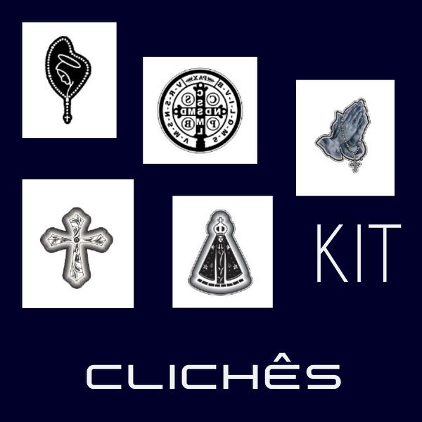 Kit 02 Clichês de 65mm