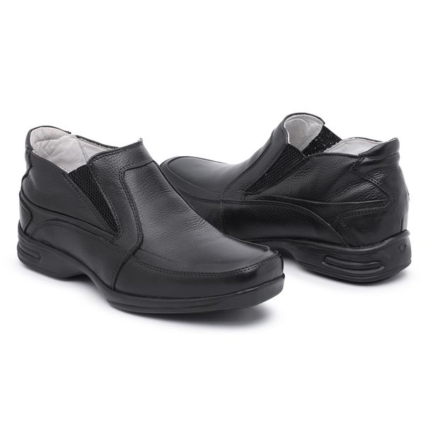 Sapato Social Antistres Couro Diconfort Calçados Calçados