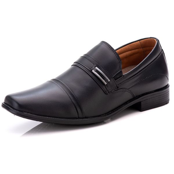 Sapato Masculino Social Comfort Preto Couro DIfranca - 024