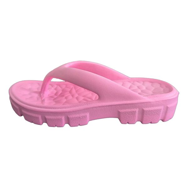 Sandalia Feminina Conforto Chinelo Rosa Claro EVA DIfranca - 2303