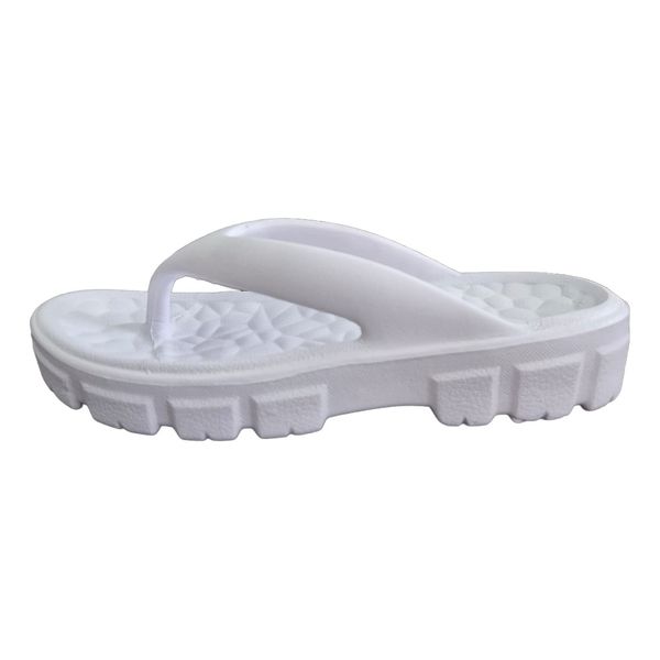 Sandalia Conforto Chinelo Unissex Branco EVA DIfranca - 2303