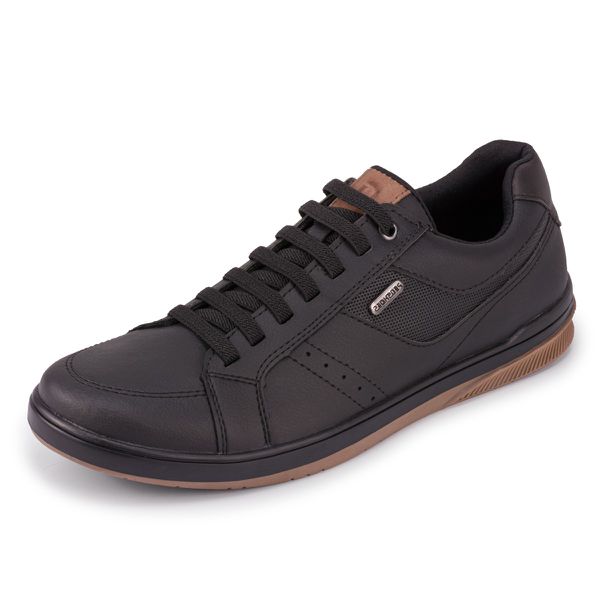 Tênis Masculino Casual Preto DIfranca - ST-176