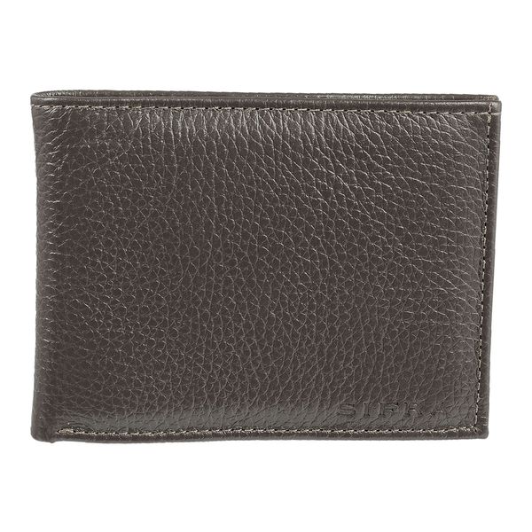 Carteira Masculina Em Couro Legítimo Sifra - 3018 - Marrom