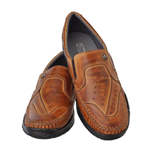 Sapatilha mocassim masculina de couro preta e café e whisky clearance 4002