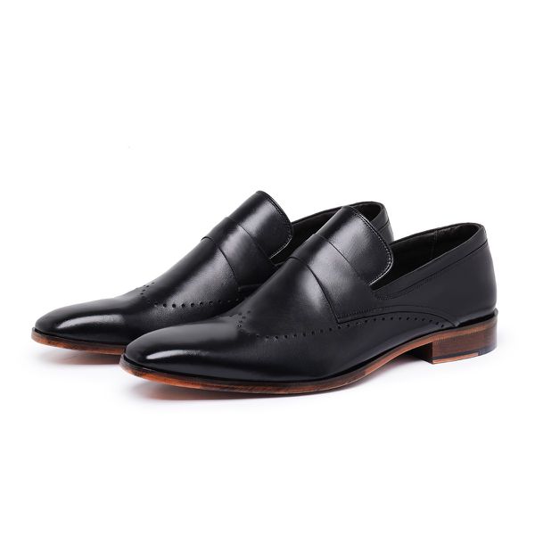 Sapato Social Masculino Loafer Paulo Vieira - 130 - Preto