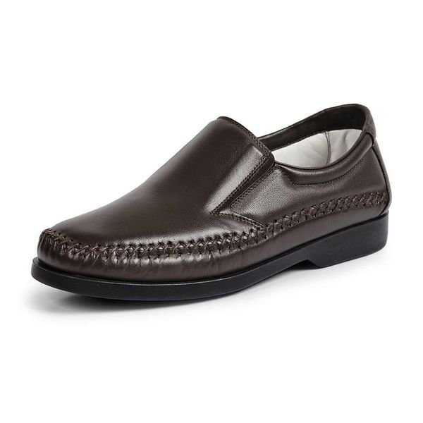 Mocassim Solado Amazonas Linha Conforto Carrijo - 1000 - Marrom
