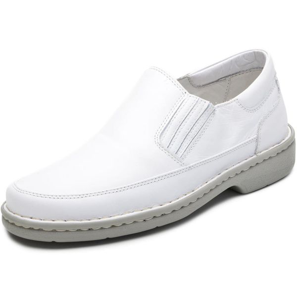 Sapato Linha Sem-stress Extremo Conforto - Cla Cle - 1005 - Branco