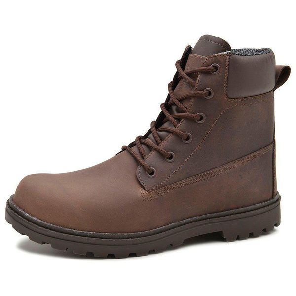 Bota Adventure Couro Legítimo Crazy Horse Atlântica Richard Rasmussen - 17820 - Chocolate