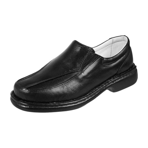 Sapato Casual Linha Conforto Pele De Carneiro Ranster - 2001 - Preto