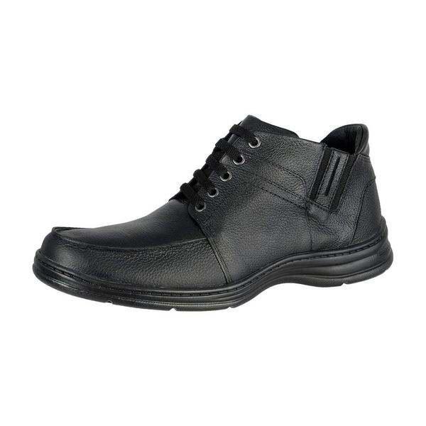 Sapato Linha Conforto Cano Alto Franca Brasil - 2093 - Preta