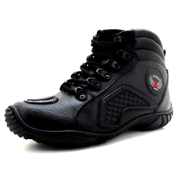 Bota Motociclista Atron Shoes - 274 - Preto